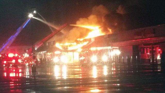 Lake Station fire